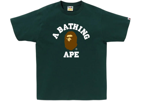 BAPE College 1J30-110-001 Tee (FW25) Green