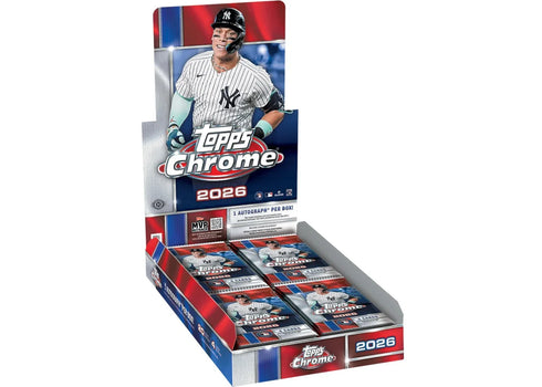 2026 Topps Chrome Baseball Hobby Box