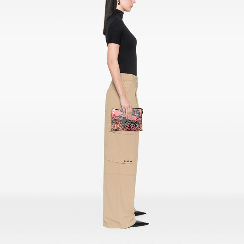 Convertible Open Tote Printed Tessuto Medium