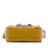Clasp Lock Messenger Pouch Oblique Canvas and Leather