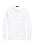 RALPH LAUREN Custom Slim Fit Mesh Polo Shirt White