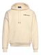 RALPH LAUREN Polo Pile Fleece Hoodie Cream