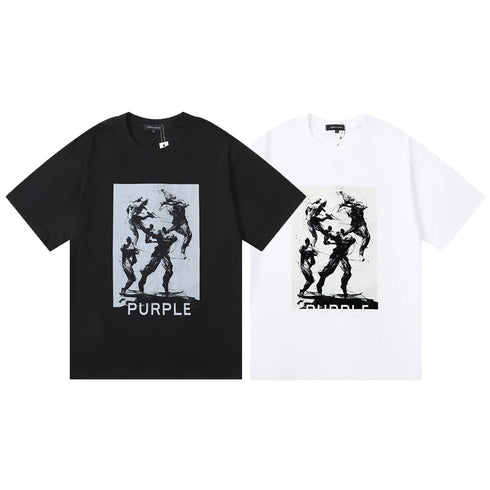 PURPLE fashion T-shirt