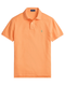 RALPH LAUREN Slim Fit Mesh Polo Shirt Pompano Orange