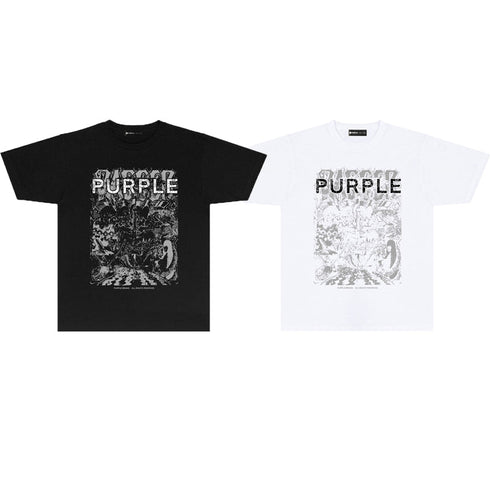 PURPLE fashion T-shirt