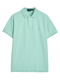 RALPH LAUREN Slim Fit Mesh Polo Shirt Celadon Green
