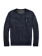 RALPH LAUREN Double-Knit Sweatshirt Aviator Navy
