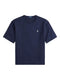 RALPH LAUREN Relaxed Fit Logo Jersey T-Shirt Navy