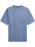 RALPH LAUREN Relaxed Fit Logo Jersey T-Shirt Blue