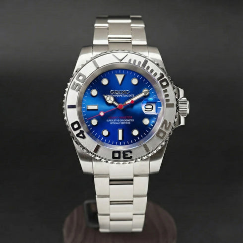 Seiko Mod Yacht-Master | Blue Dial