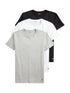 RALPH LAUREN Slim Crewneck 3-Pack T-shirts White/Black/Andover