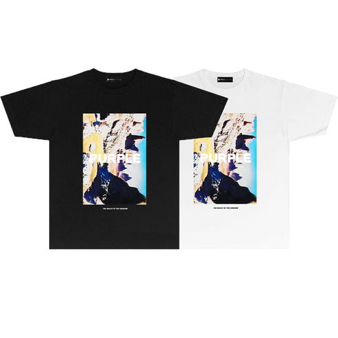 PURPLE fashion T-shirt