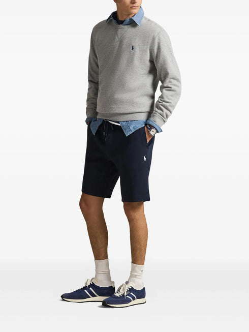 RALPH LAUREN Double-Knit Shorts Navy