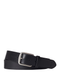 RALPH LAUREN Signature Pony Leather Belt Black