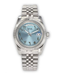 VVS Arabic Datejust | Blue Ice