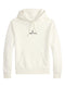 RALPH LAUREN Logo Double-Knit Hoodie White