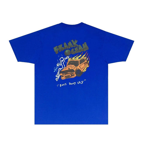 Gallery Dept T Shirt Retro Printed Loose Short-Sleeved Shirt