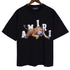 AMIRI Logo-Print Distressed Cotton-Jersey T-Shirts