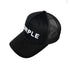 Purple Hat Mesh Stitching Embroidery PB003#