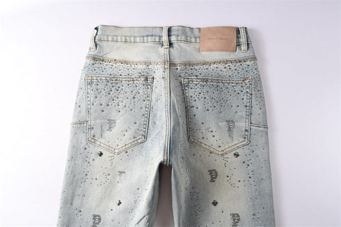PURPLE Fashion Jeans 9127