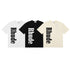 Rhude T-shirt Micro Label Letter Skull Print Short Sleeve T-shirt