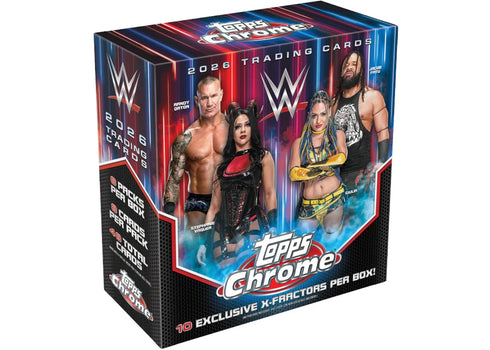 2026 Topps Chrome WWE Mega Box