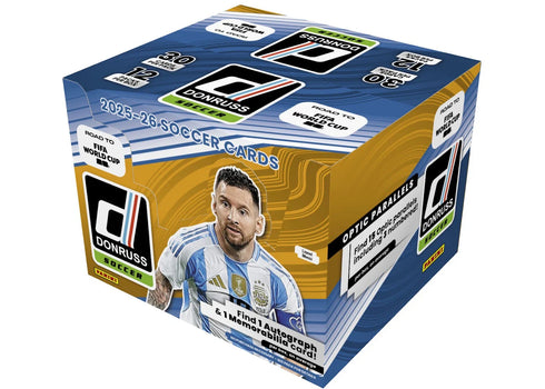 2025-26 Panini Donruss Road To FIFA World Cup 2026 Hobby Box