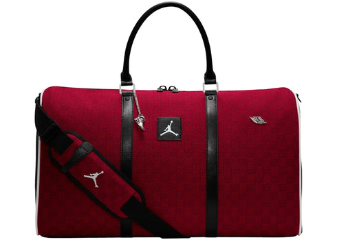 Jordan Air Jordan Monogram 40L Duffle Bag Chicago Red
