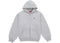 Supreme Small Box Zip Up Sweatshirt (SS26) Ash Grey