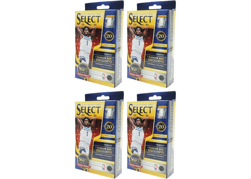 2020-21 Panini Select Basketball Hanger Box (Shimmer Prizms) 4x Lot