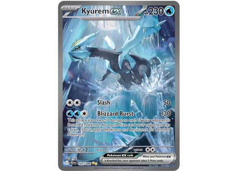 Kyurem ex 2025 Pokémon Scarlet & Violet Black Bolt Hyper Rare 165/086 Ungraded