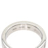 Double Ring 18K White Gold and Diamond