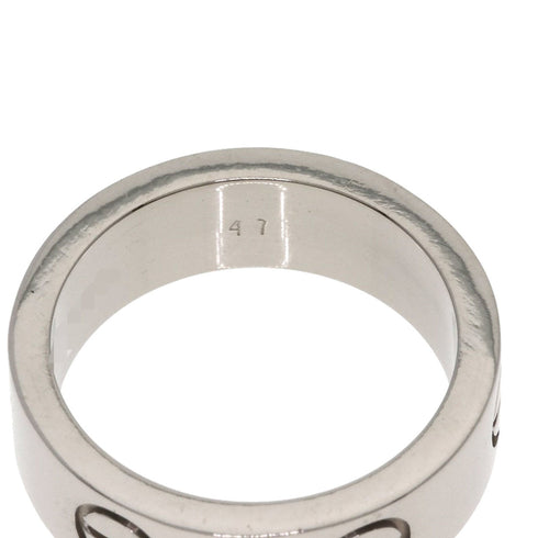 Love Ring 18K White Gold