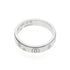 Happy Birthday Band Ring 18K White Gold