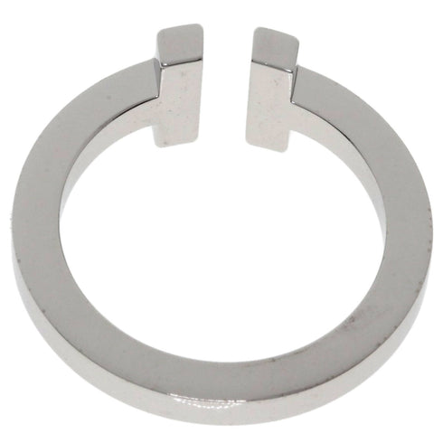 T Square Ring 18K White Gold