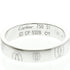 Happy Birthday Band Ring 18K White Gold