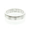 Happy Birthday Band Ring 18K White Gold