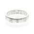 Happy Birthday Band Ring 18K White Gold