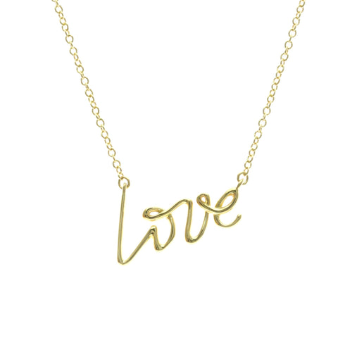 Paloma Picasso Pendant Necklace 18K Yellow Gold
