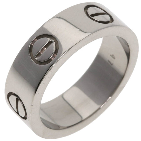 Love Ring 18K White Gold