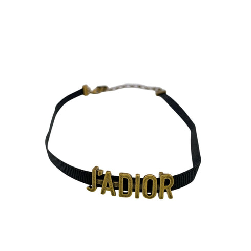 Choker Gold Black