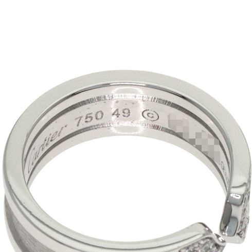 C2 Ring 18K White Gold With Diamond