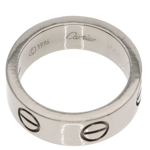 Love Ring 18K White Gold