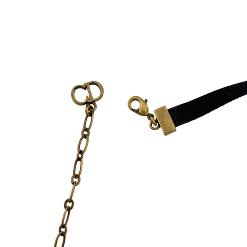 Choker Gold Black