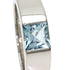 Tank Aquamarine Ring 18K White Gold