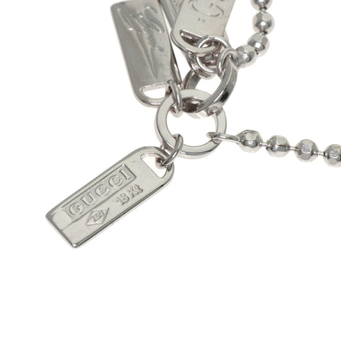 Plate Bracelet 18K White Gold