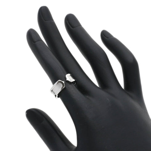 C2 Band Ring 18K White Gold