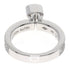 Band Ring 18K White Gold with Diamond