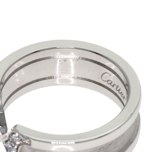 C2 Ring 18K White Gold With Diamond