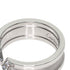 C2 Ring 18K White Gold With Diamond